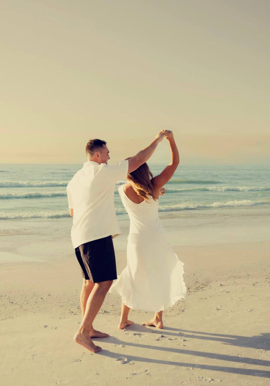 The writing on the sand will disappear, but their happiness and that 