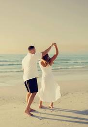 The writing on the sand will disappear, but their happiness and that 